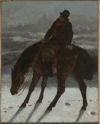 Hunter on Horseback Gustave Courbet